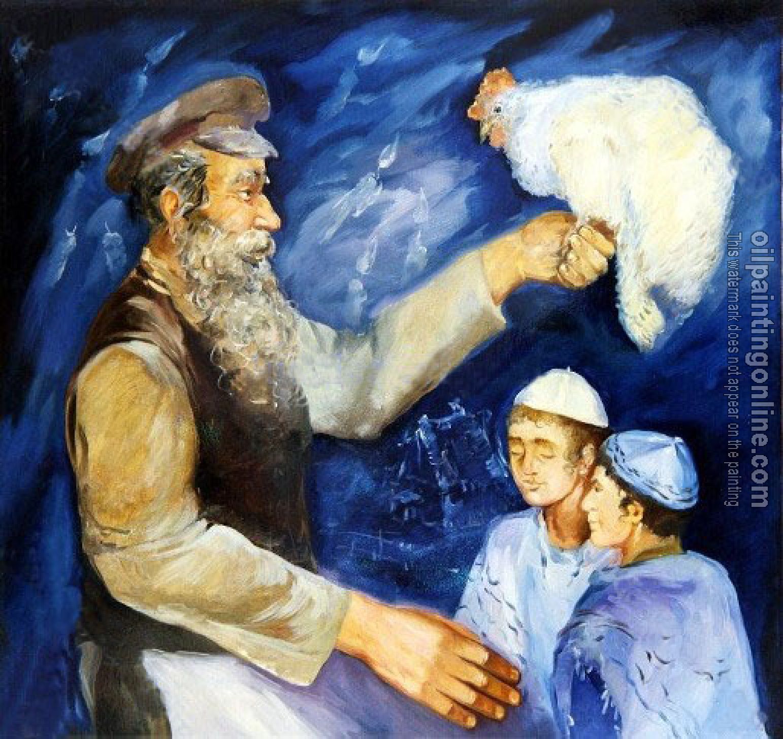 Oil Painting Reproduction - Jewish art